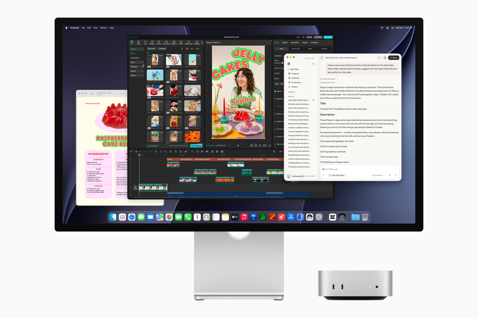 Mac mini running on-device AI agents. Image: Apple Newsroom.